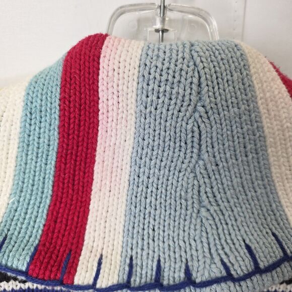 Storybook Knits For Home Shopping Network Size M Floral Beaded Cardigan Sweater - Picture 8 of 10